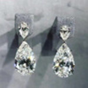 BRIDAL EARRINGS SPARKLING MICRO-INLAID ZIRCON